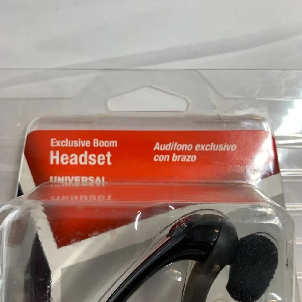 Verizon Plantronics Exclusive Boom Headset Model-MX250MCAE 2.5mm Port NEW B1